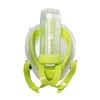 Snorkeling Full Face Mask Sea Vu Dry+ White-Lime SM Mares 411260SMWHLM