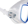 Maschera da snorkeling Ridley Blu-Bianco-Trasparente Mares 411263SCBLWCL