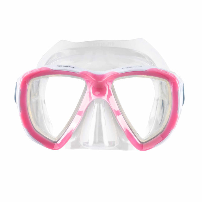 Maschera da snorkeling Trygon Bambini Rosa-Bianco 8-14 anni Mares 411264PKWCL