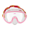 Snorkeling Mask Jelly Kids Pink-Yellow-Clear 4-7 Years Mares 411265SCPKYCL