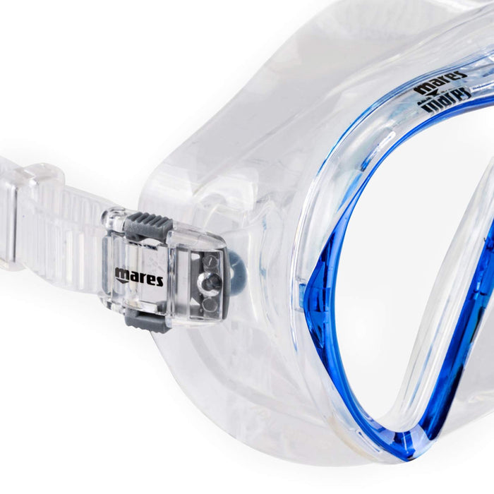 Snorkeling Mask Vento Reflex-Blue-Clear Mares 411316SCRBLCL