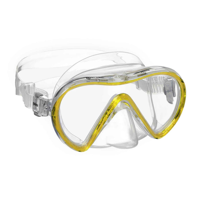 Snorkeling Mask Vento Reflex-Yellow-Clear Mares 411316SCRYLCL