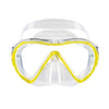 Snorkeling Mask Vento Reflex-Yellow-Clear Mares 411316SCRYLCL