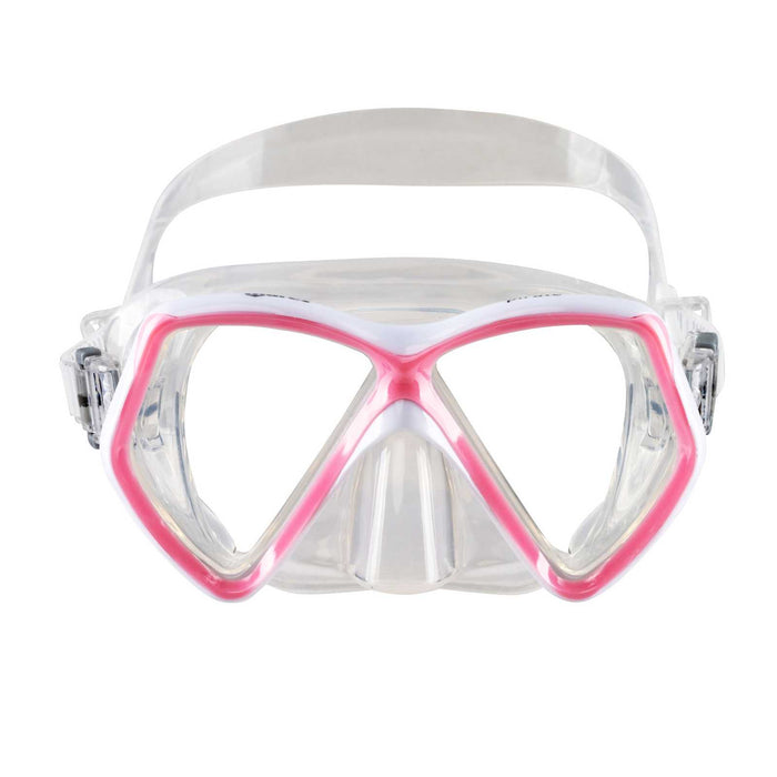 Snorkeling Mask Pirate Kids Pink-White-Clear 8-14 Years Mares 411321SCPKWCL