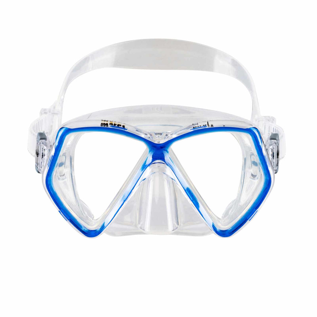 Snorkeling Mask Pirate Kids Blue-Reflex-Clear 8-14 Years Mares 411321SCRBLCL