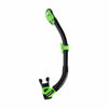 Snorkel Tube Rebel Dry Black-Lime Mares 411487BKLMSA