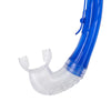 Snorkel Tube Mini Rudder Kids Reflex-Blue 8-14 Years Mares 411520RBLSA