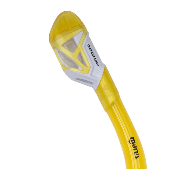 Snorkel Tube Gator Dry Reflex-Yellow Mares 411522RYLSA
