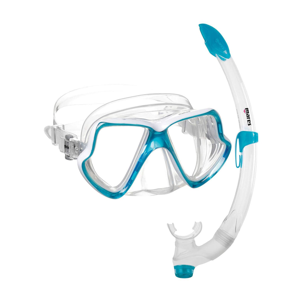 Set snorkeling Wahoo Acqua-Bianco-Trasparente Mares 411745SFAQWCL