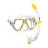 Combo de snorkel Wahoo Reflex-Amarillo-Transparente Mares 411745SFRYLCL