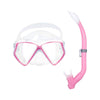 Schnorchelset Pirate Kinder Pink-Weiß-Klar 8–14 Jahre Mares 411757SFPKWCL