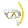 Combo de snorkel Zephir Reflex-Amarillo-Transparente Mares 411769GURYLCL