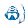 Combo de snorkel Tropical Azul Mares 411776SFBLBL