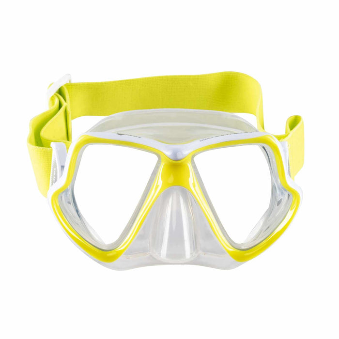 Kit de snorkeling Wahoo Néon Jaune-Blanc-Transparent Mares 411779SFYLWCL
