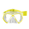 Set snorkeling Pirate Neon Bambini Giallo-Bianco-Trasparente 8-14 anni Mares 411788BBYLWCL
