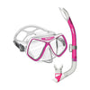 Schnorchelset Ridley Pink-Weiß-Klar Mares 411793SFPKWCL