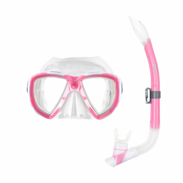 Snorkeling Combo Trygon Kids Pink-White-Clear 8-14 Years Mares 411794PKWCL