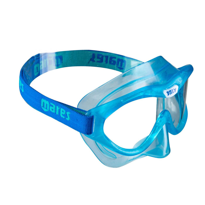 Schnorchelset Dilly Kinder Blau-Aqua 4–7 Jahre Mares 411795GUBLAQ