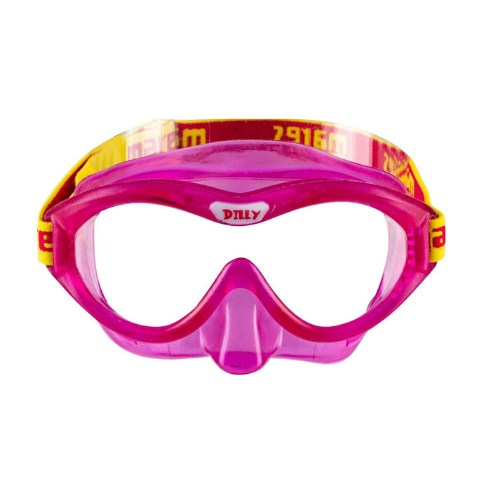 Schnorchelset Dilly Kinder Gelb-Pink 4–7 Jahre Mares 411795GUYLPK
