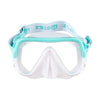 Schnorchel-Set Keewee Aqua-Weiß-Klar Mares 411810SFMTWCL