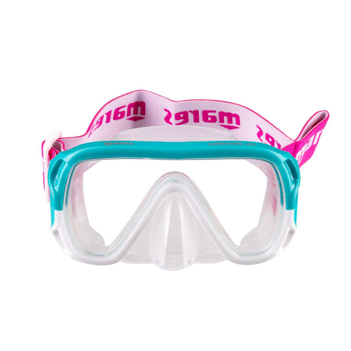 Set snorkeling Keewee Bambini Acqua-Bianco-Trasparente 8-14 anni Mares 411811SFAQWCL
