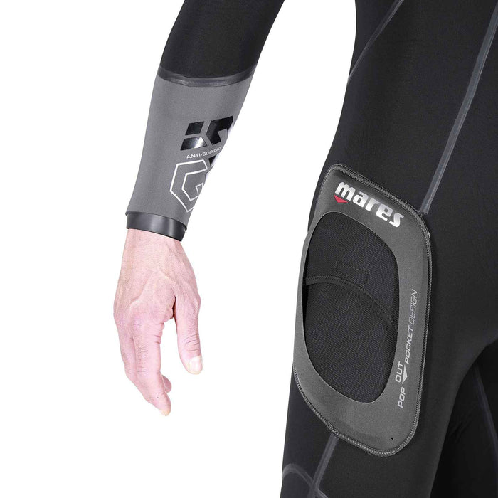 Muta intera Flexa Graphene Uomo 7 mm S-S2 Mares 412078S2