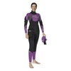 Full Wetsuit Ice Skin Woman 7mm Black-Pink Size 3-M Mares 412103S3