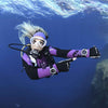 Full Wetsuit Ice Skin Woman 7mm Black-Pink Size 3-M Mares 412103S3