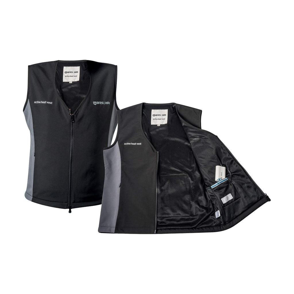 Heizweste Active Schwarz-Grau Größe XS Mares 412146XS