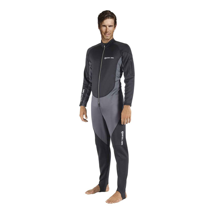 Sous-combinaison Comfort Mid Base Layer Noir-Gris L Mares 412148L