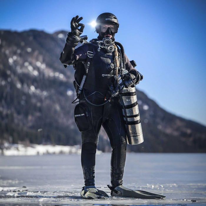 Neoprene Latex Dry Suit Xr3 Black-Grey L Mares 412149L
