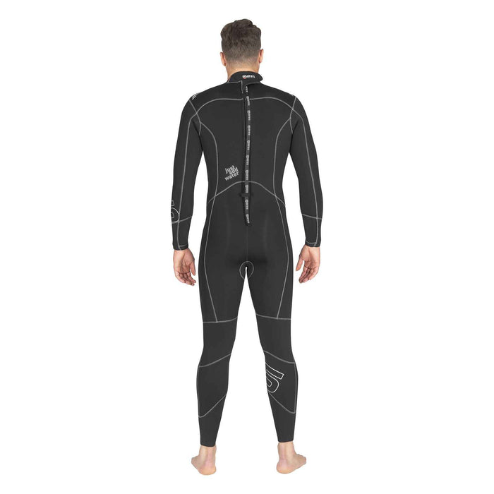 Full Wetsuit Evolution Man 5mm Black-Grey Size 4-ML Mares 412176S4