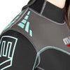 Full Wetsuit Evolution Woman 5mm Black-Light-Blue ML-Long Mares 4121774L