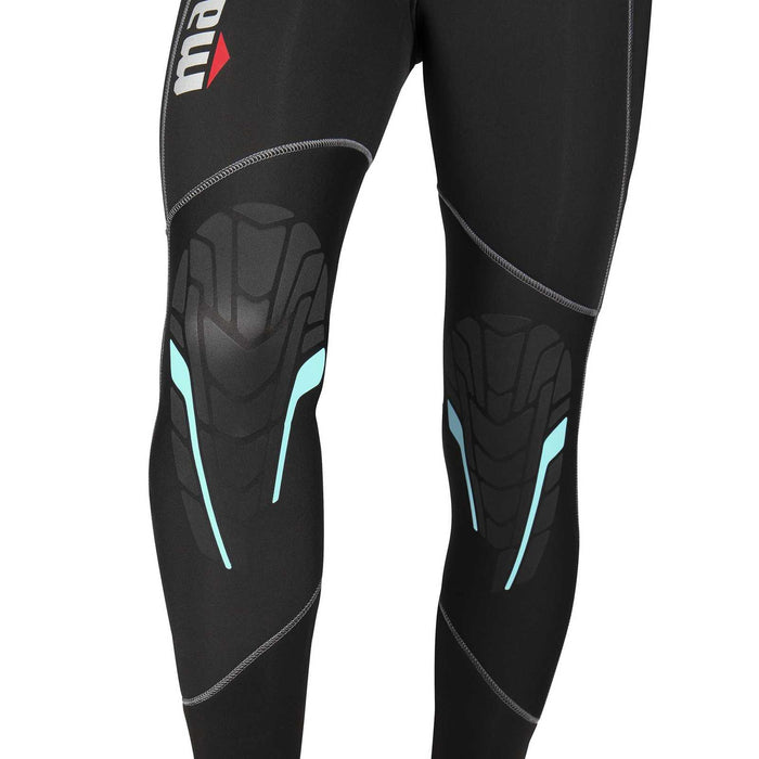 Nassanzug Einteiler Evolution Damen 5 mm Schwarz-Hellblau Größe 5-L Mares 412177S5