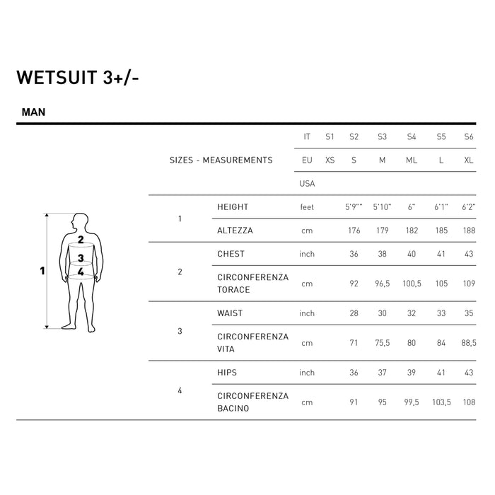 Wetsuit Mares 2nd Skin Shorty Man