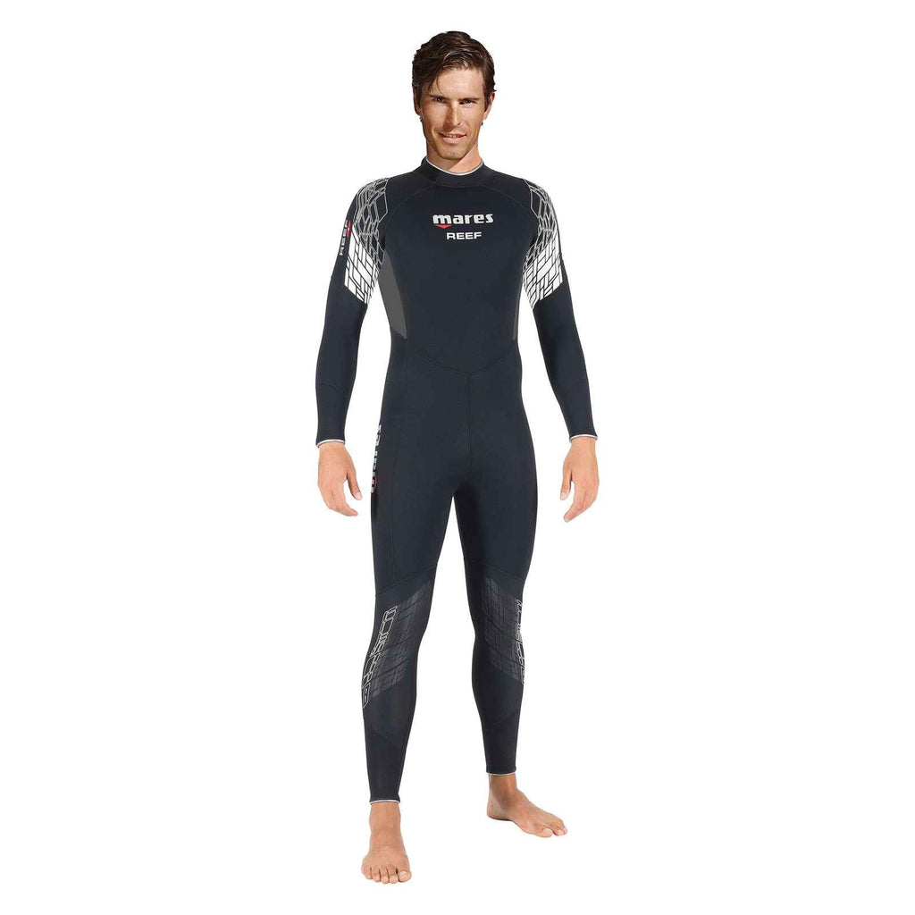 Full Wetsuit Reef Man 3mm Black-Grey-White Size 2-S Mares 412382S2