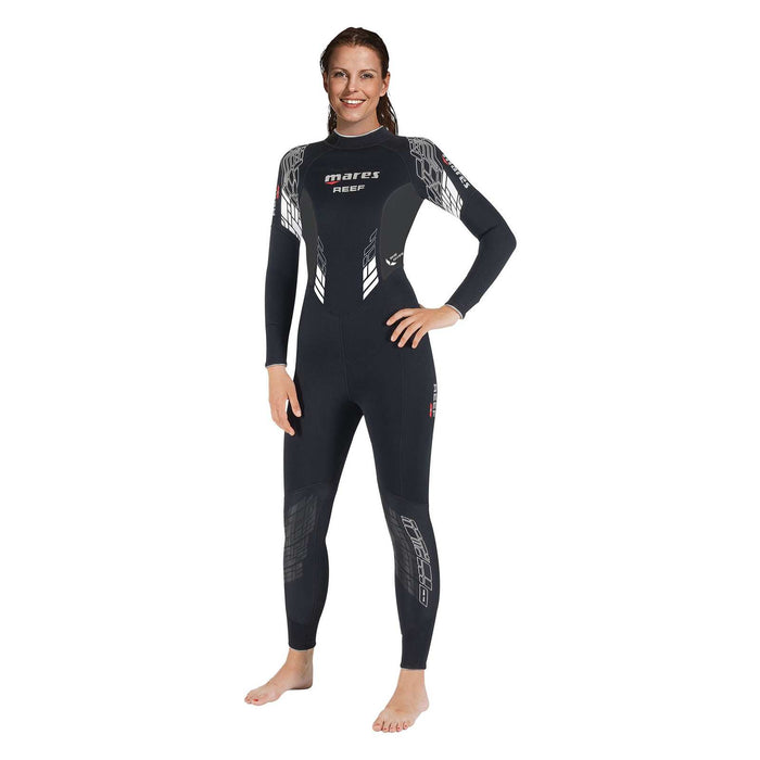 Full Wetsuit Reef Woman 3mm Black-Grey-White Size 3-M Mares 412383S3
