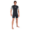 Short Wetsuit Reef Shorty Man 2,5mm Black-Grey-White Size 5-L Mares 412384S5