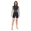 Shorty Reef femme 2,5 mm noir-gris-blanc taille 2-S Mares 412385S2