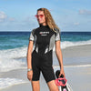 Short Wetsuit Reef Shorty Woman 2,5mm Black-Grey-White Size 4-ML Mares 412385S4