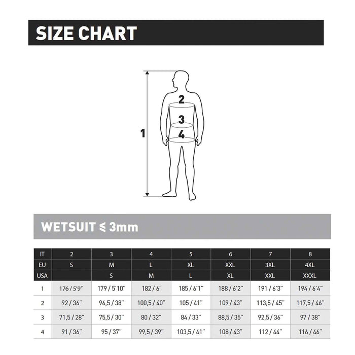 Sottomuta Ultraskin a maniche lunghe uomo nero-grigio XXXL Mares 4123893XL