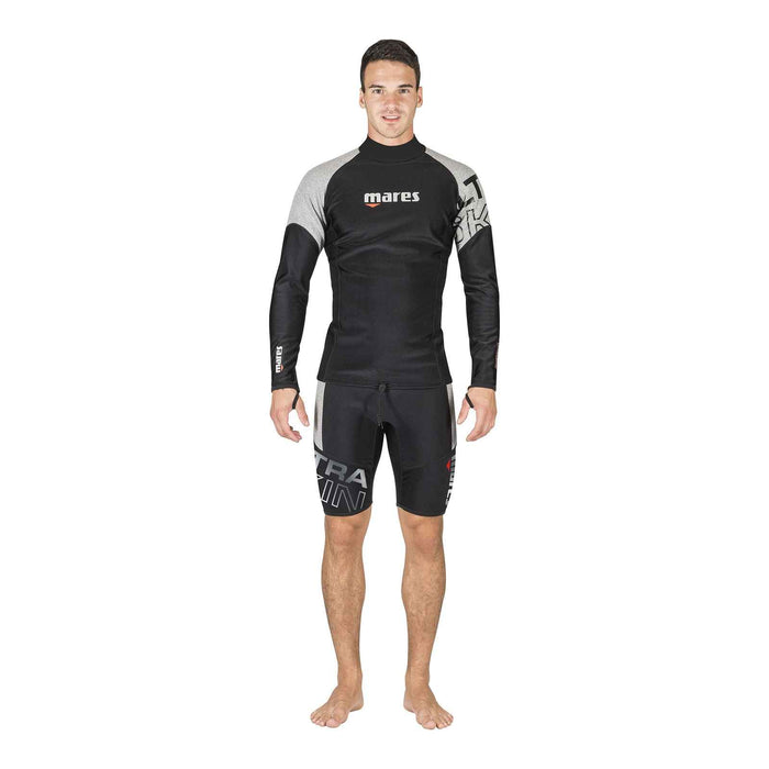 Diving Undersuit Ultraskin Long Sleeve Man Black-Grey S Mares 412389S