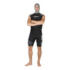 Subtraje de buceo Ultraskin sin mangas con capucha Hombre Negro-Gris S Mares 412391-S