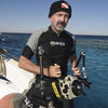 Diving Undersuit Ultraskin Short Sleeve Man Black-Grey M Mares 412393M