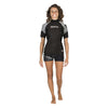 Subtraje de buceo Ultraskin de manga corta mujer negro-gris S Mares 412419S