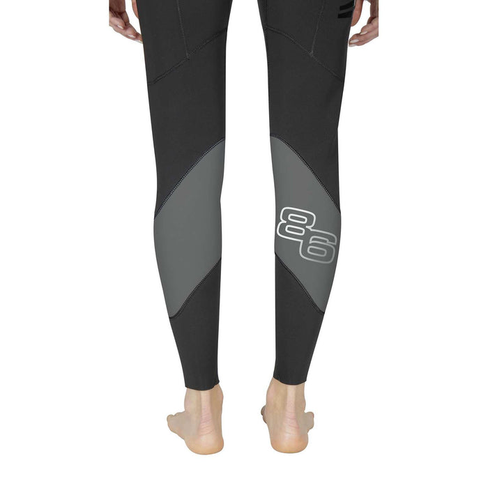 Full Wetsuit Flexa Woman 8-6mm Black-Grey Size 6-XL Mares 412432S6