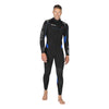 Muta intera Flexa Uomo 5-4mm Nero-Blu ML-Lunga Mares 4124334L