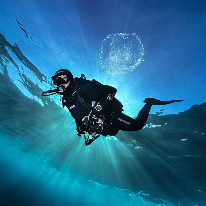 Nassanzug Pro Therm Damen 8-7 mm Schwarz M-Lang Mares 4124383L
