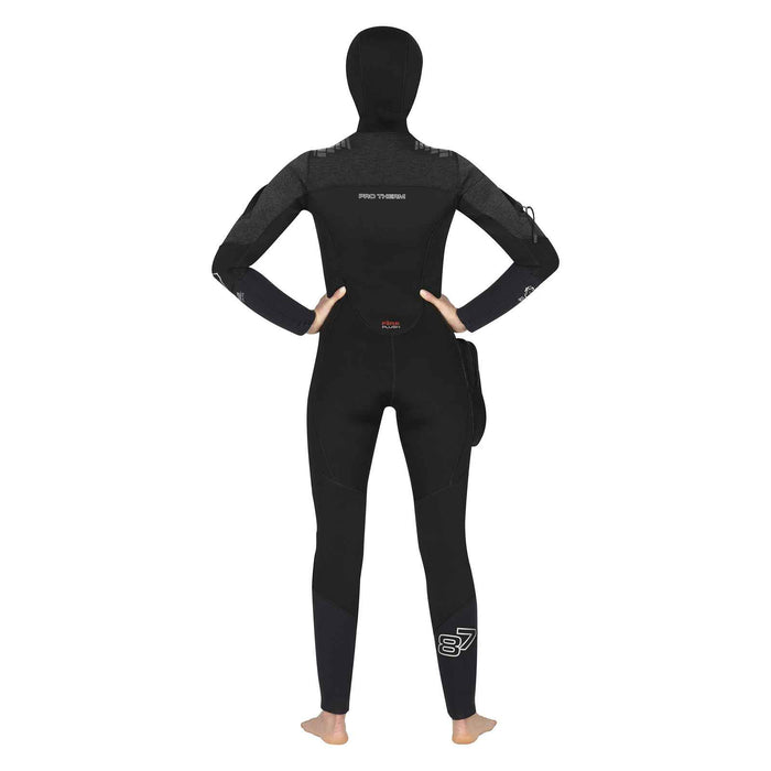 Nassanzug Pro Therm Damen 8-7 mm Schwarz M-Lang Mares 4124383L