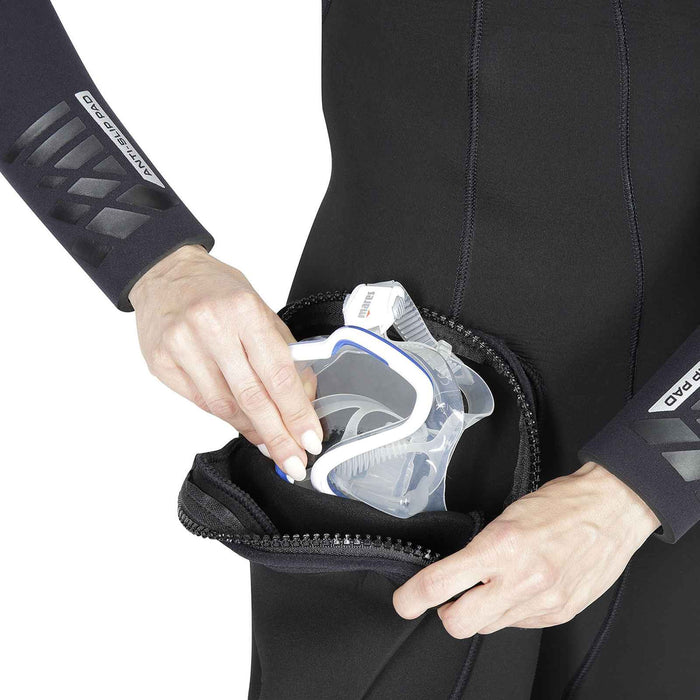 Muta intera Pro Therm Donna 8-7 mm Nero ML-Extra-Largo Mares 4124384W